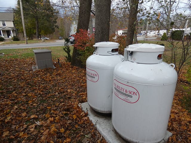 propane fuel source for home generator